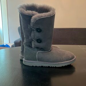 Gray UGG boots